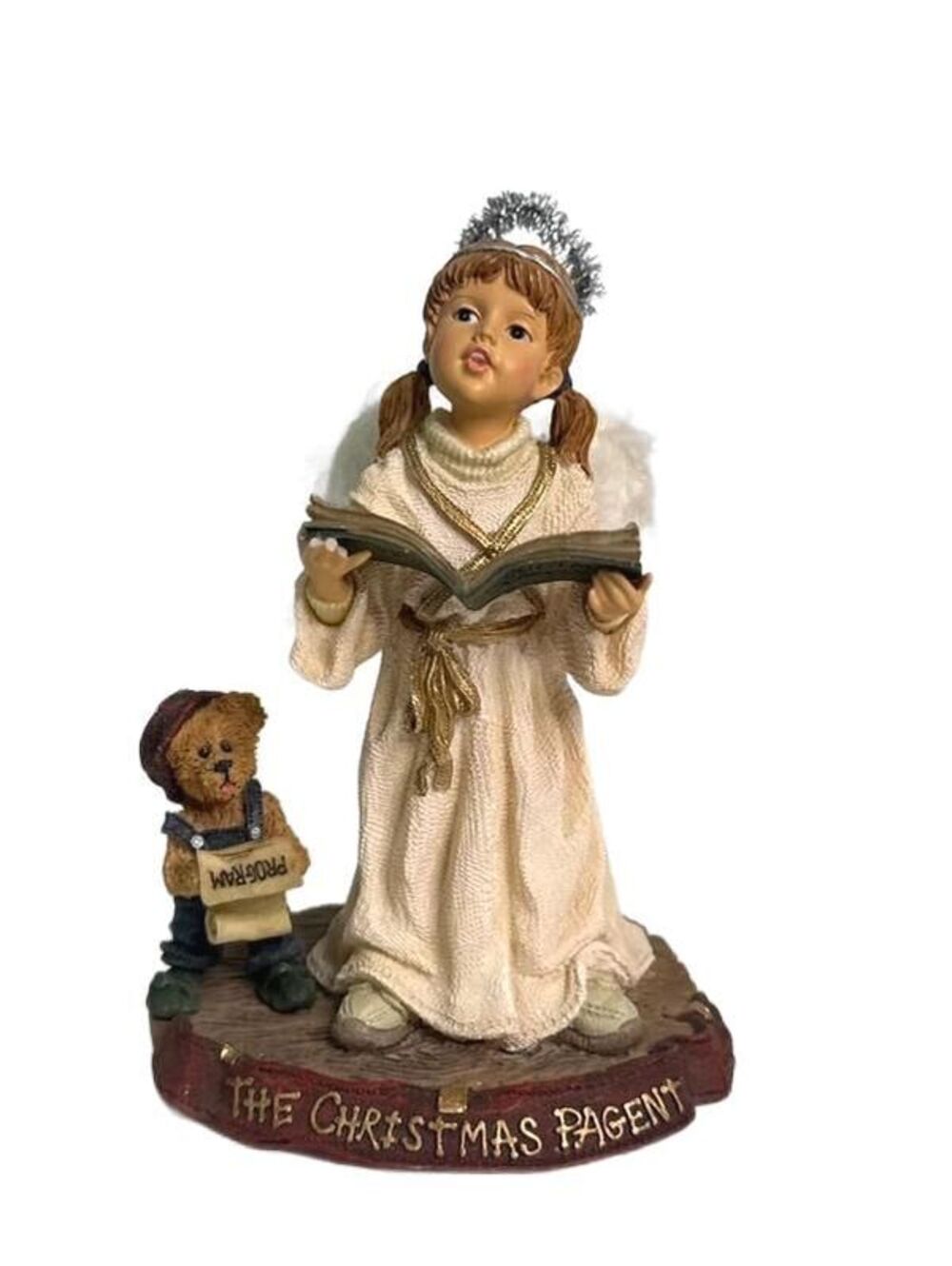 Boyds Bears Yesterdays' Child Dollstone Collection The Christmas Pageant Angelic